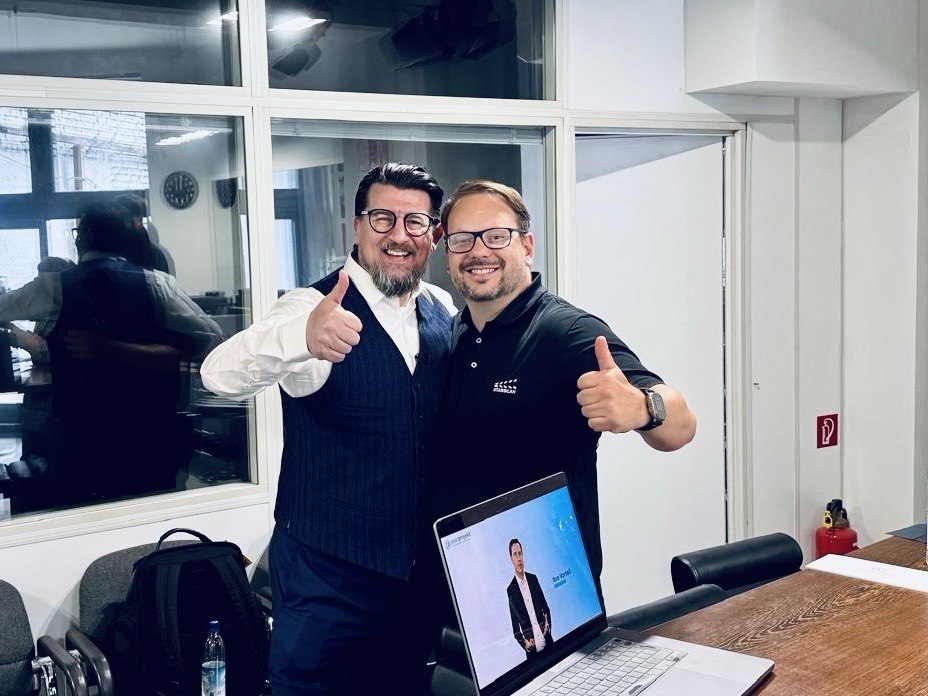 Simon Doser mit Partner